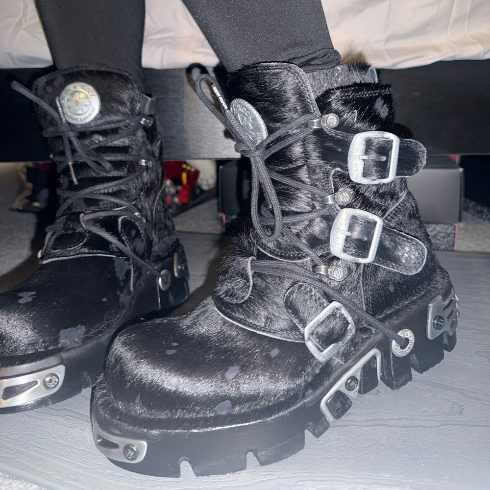 Jaded London & New Rock Collab Mustang Reactor Boots